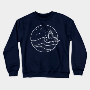 Whale tail Crewneck Sweatshirt